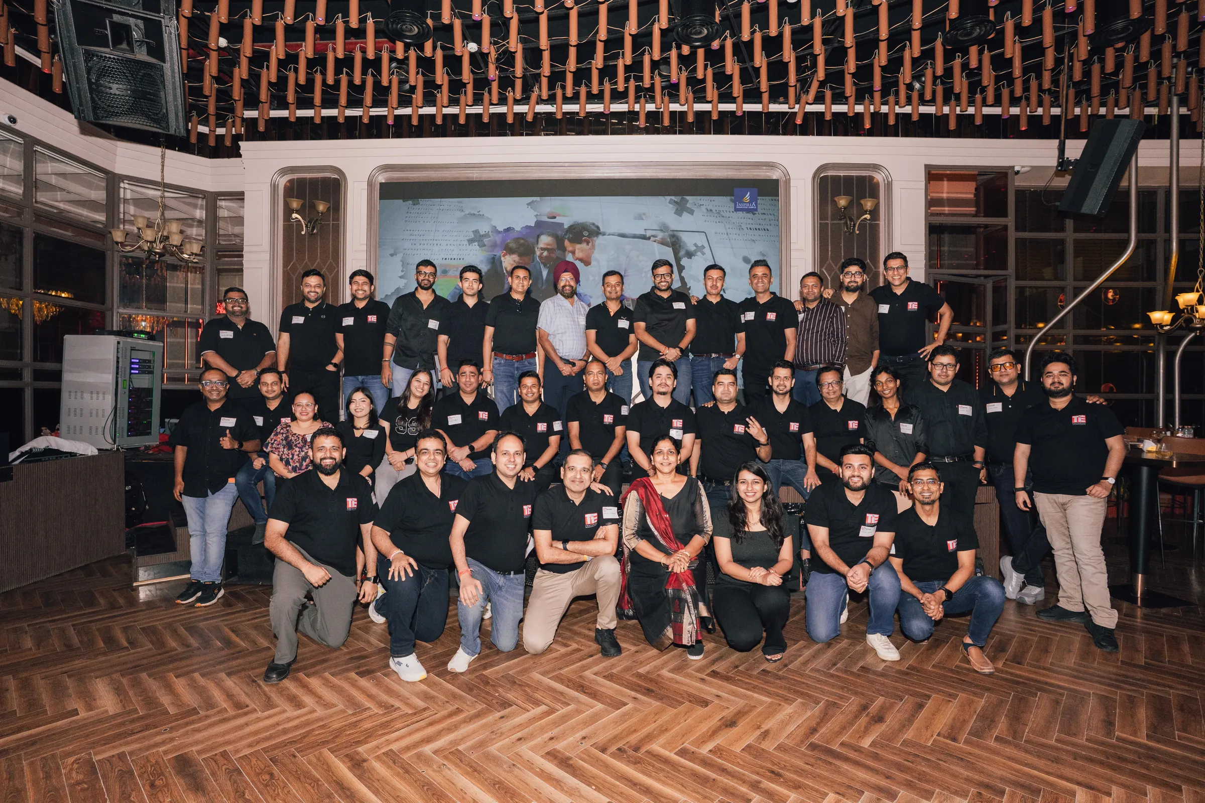 Charter Members of TiE Siliguri together at a chapter gathering