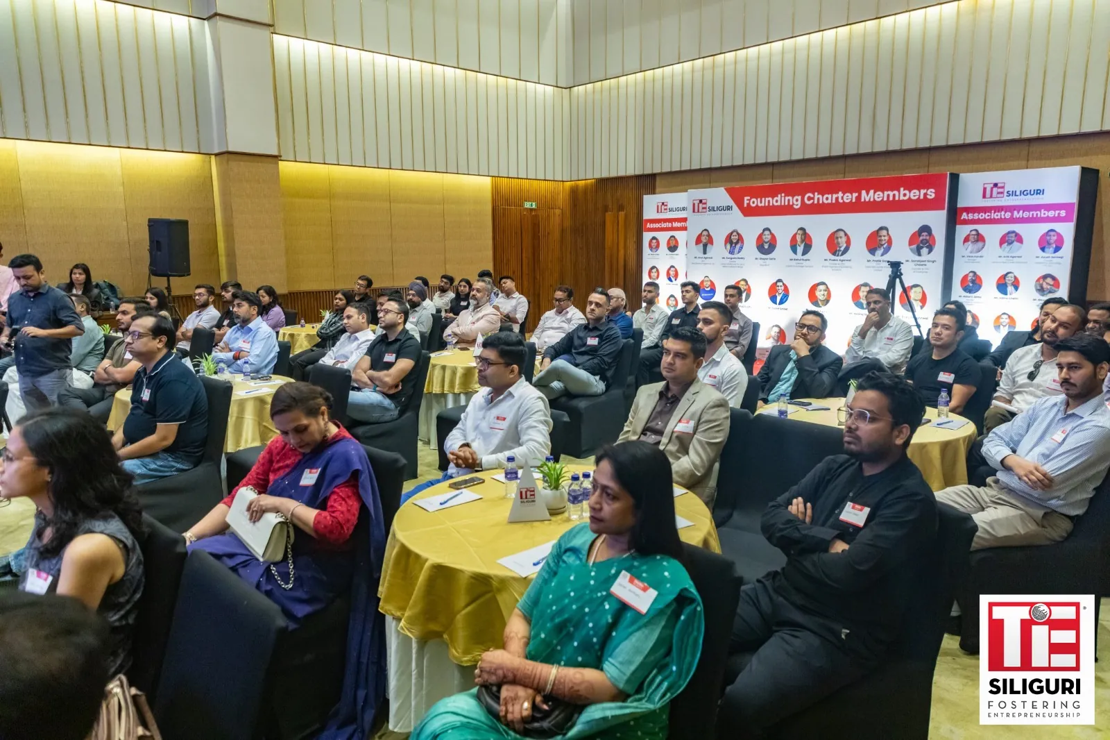 A full room at a TiE Siliguri session