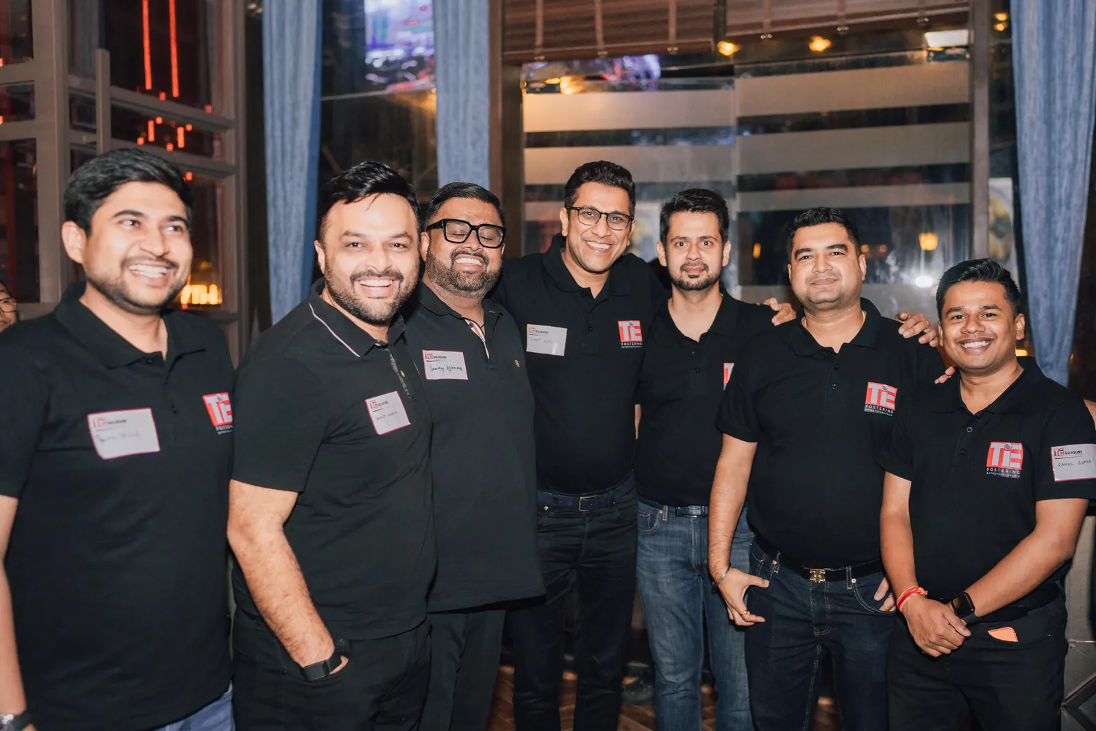 Members at a TiE Siliguri member mixer